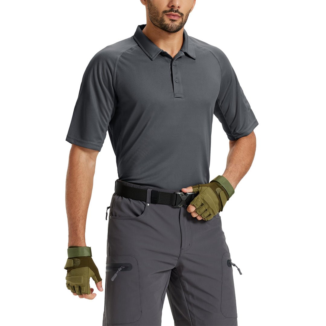 Men's UPF 50+ Performance Tactical Polo Shirt