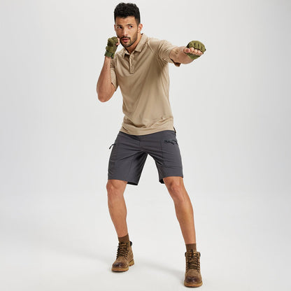 Men's UPF 50+ Performance Tactical Polo Shirt