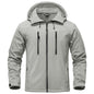 Men's Warm Fleece Lined Softshell Outdoor Jacket