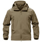 Men's Water Resistant Windbreaker Tactical Soft Shell Coat