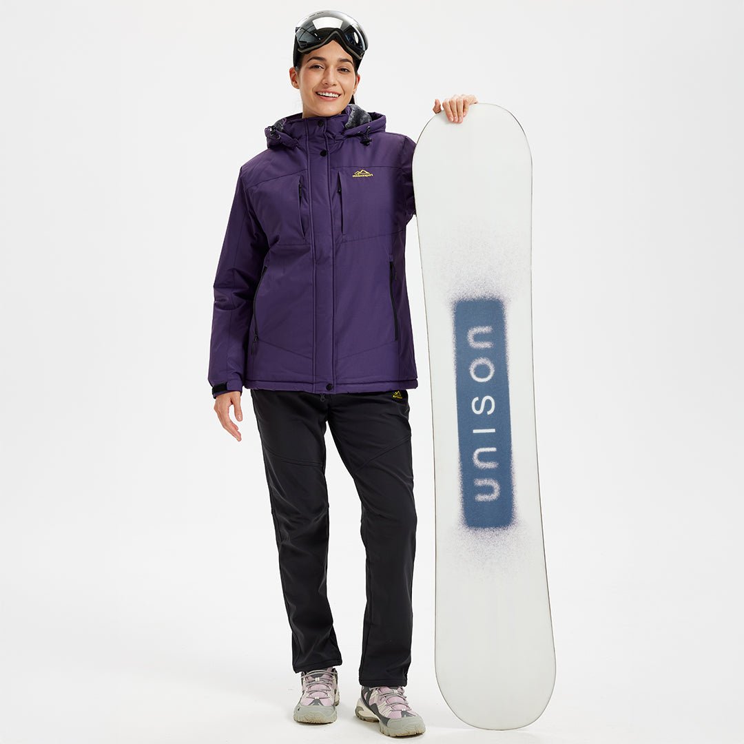 Women's Insulated Ski Jacket Winter Snow Coat