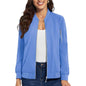 Women's Lightweight Casual Windbreaker Bomber Jackets