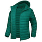 Women's Puffer Jacket Full-zip Water-Resistant Winter Hooded Coat