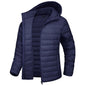 Women's Puffer Jacket Full-zip Water-Resistant Winter Hooded Coat