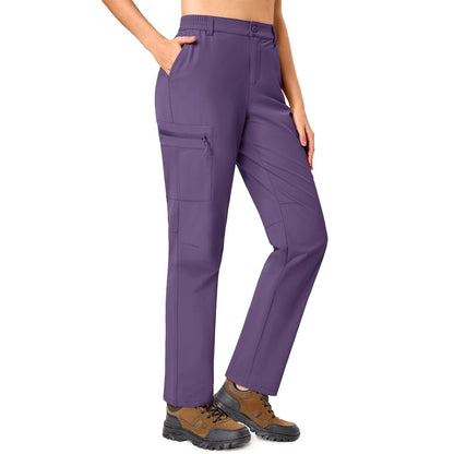 Women's Lightweight Water Resistant Hiking Cargo Pants
