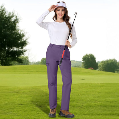 Women's Lightweight Water Resistant Hiking Cargo Pants