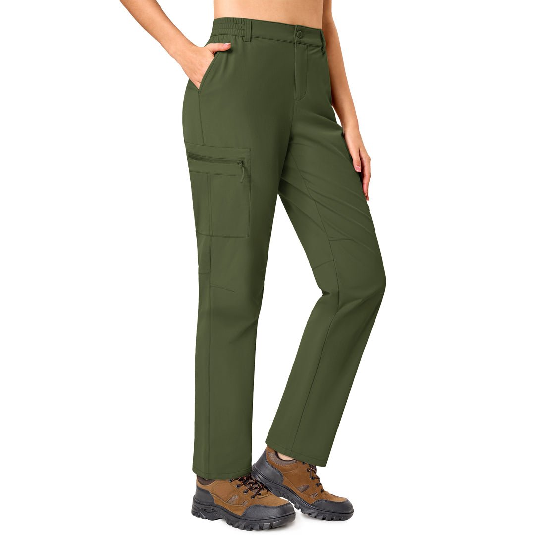 Women's Lightweight Water Resistant Hiking Cargo Pants