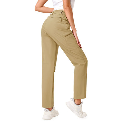 Women's Lightweight Water Resistant Hiking Cargo Pants