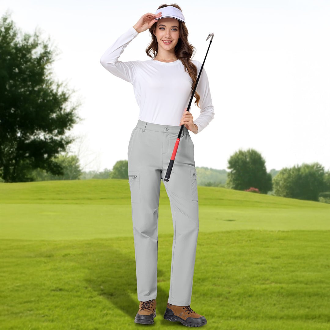 Women's Lightweight Water Resistant Hiking Cargo Pants