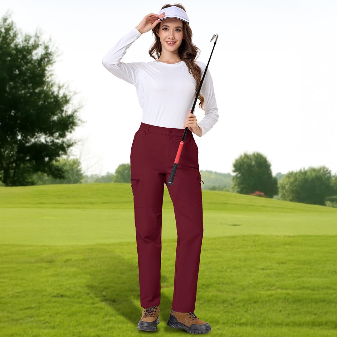 Women's Lightweight Water Resistant Hiking Cargo Pants