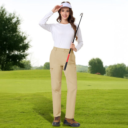 Women's Lightweight Water Resistant Hiking Cargo Pants