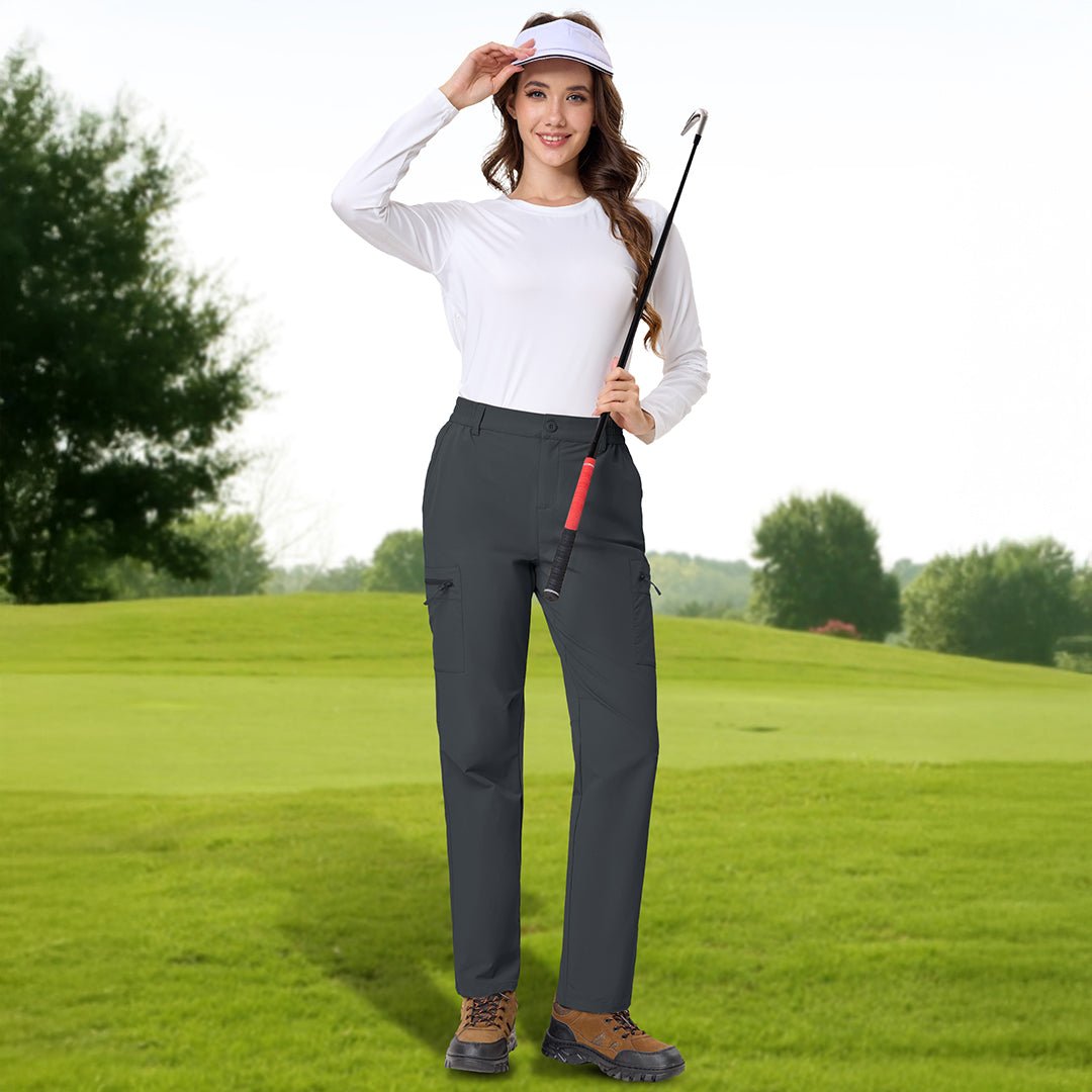 Women's Lightweight Water Resistant Hiking Cargo Pants