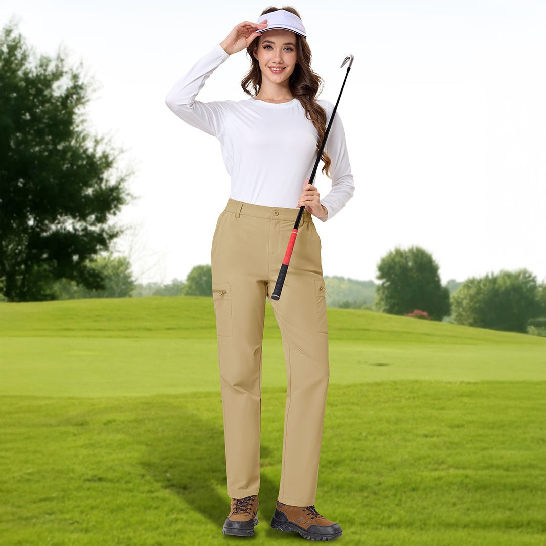 Women's Lightweight Water Resistant Hiking Cargo Pants