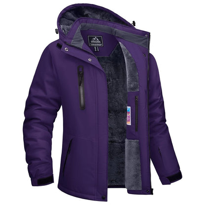 Women's Outdoor Waterproof Hooded Warm Winter Jacket