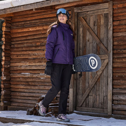 Women's Outdoor Waterproof Hooded Warm Winter Jacket