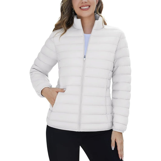 Womens Quilted Puffer Jacket Lightweight Warm Coat
