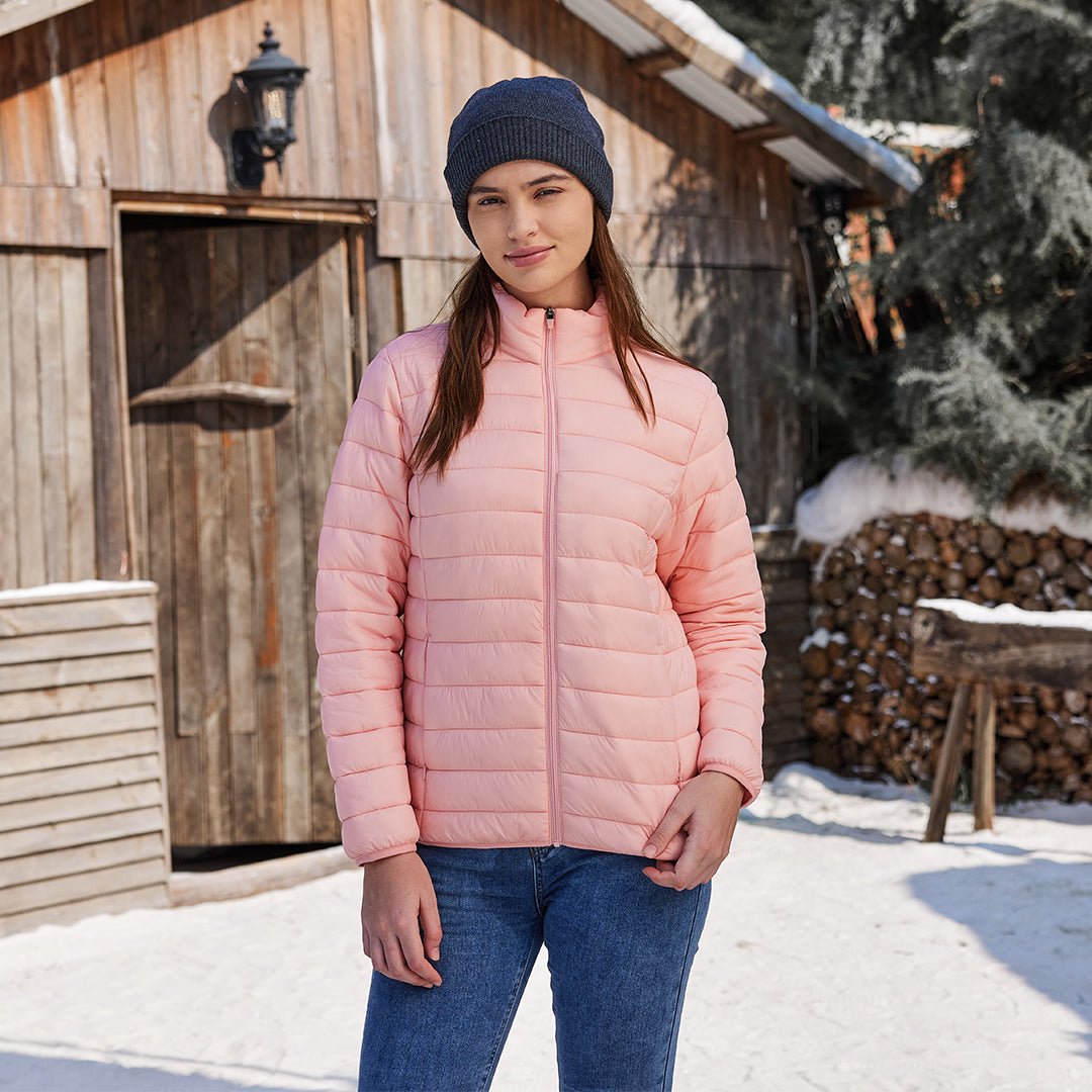 Womens Quilted Puffer Jacket Lightweight Warm Coat