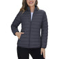 Womens Quilted Puffer Jacket Lightweight Warm Coat