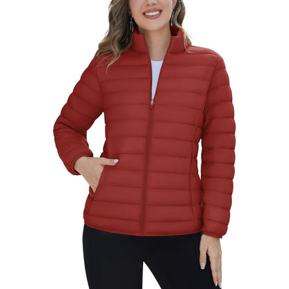 Womens Quilted Puffer Jacket Lightweight Warm Coat
