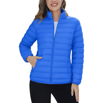 Womens Quilted Puffer Jacket Lightweight Warm Coat