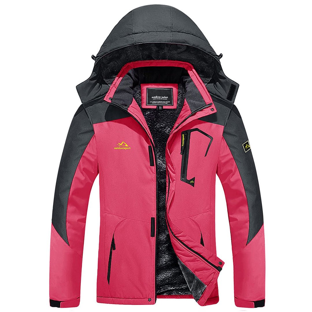 Women's Waterproof Insulated Hooded Ski Snow Winter Jacket