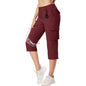 Women's Travel Lightweight Summer Cargo Capris