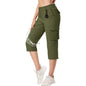 Women's Travel Lightweight Summer Cargo Capris