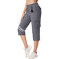 Women's Travel Lightweight Summer Cargo Capris