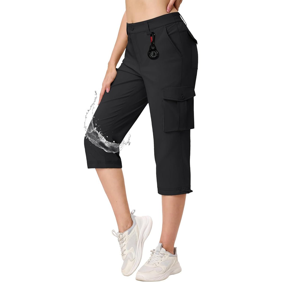 Women's Travel Lightweight Summer Cargo Capris