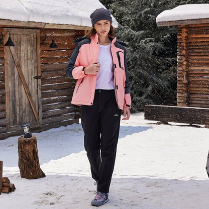 Women's Waterproof Insulated Hooded Ski Snow Winter Jacket