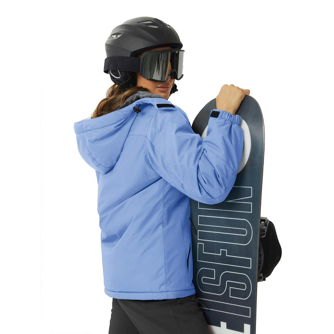Women's Waterproof Insulated Hooded Ski Snow Winter Jacket