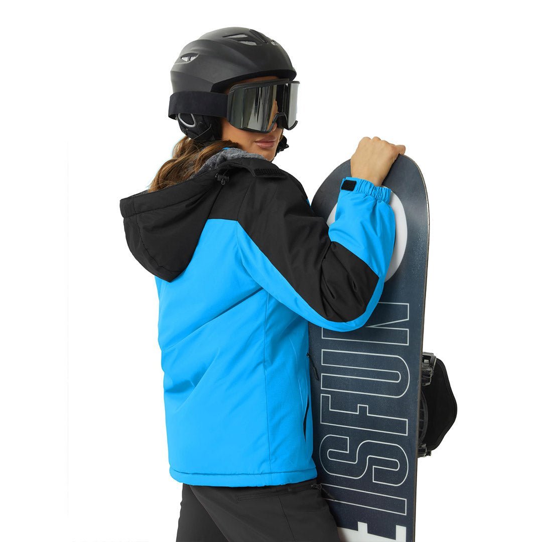 Women's Waterproof Insulated Hooded Ski Snow Winter Jacket