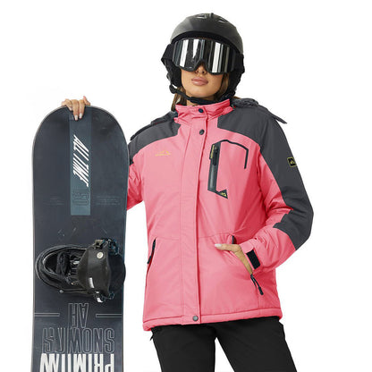 Women's Waterproof Insulated Hooded Ski Snow Winter Jacket