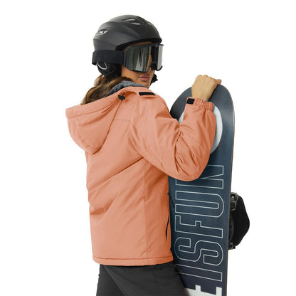 Women's Waterproof Insulated Hooded Ski Snow Winter Jacket