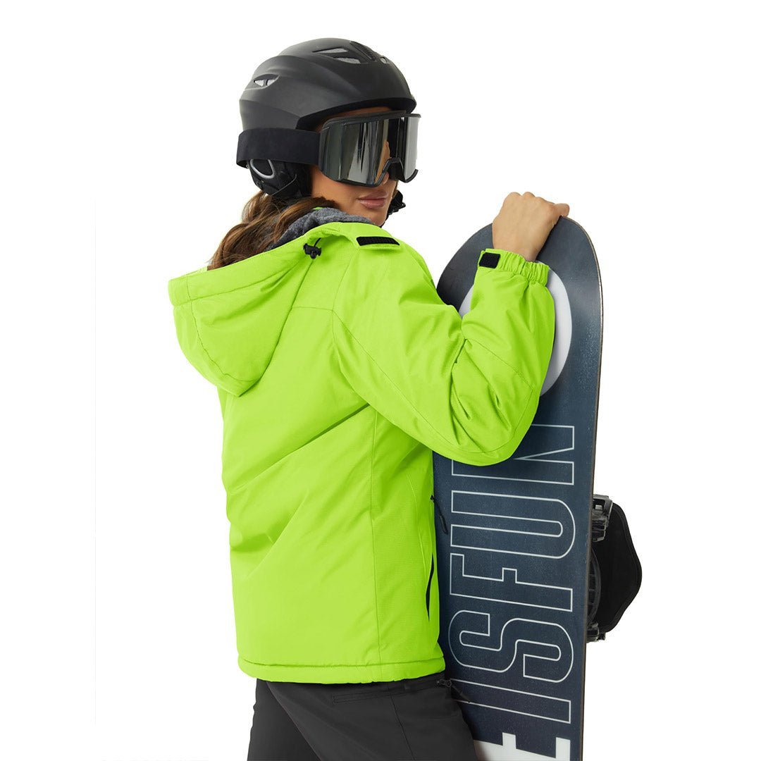 Women's Waterproof Insulated Hooded Ski Snow Winter Jacket