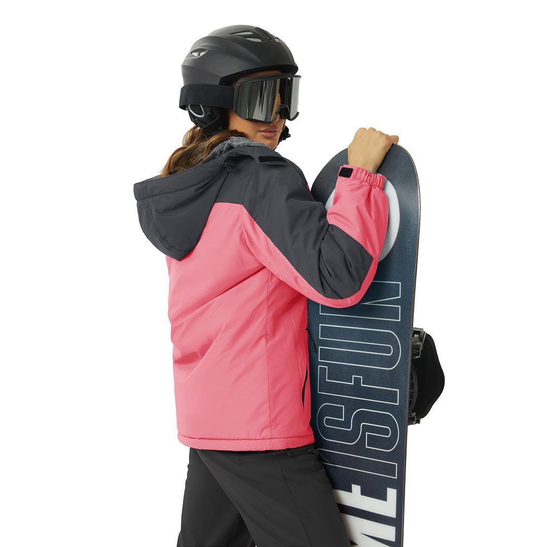 Women's Waterproof Insulated Hooded Ski Snow Winter Jacket