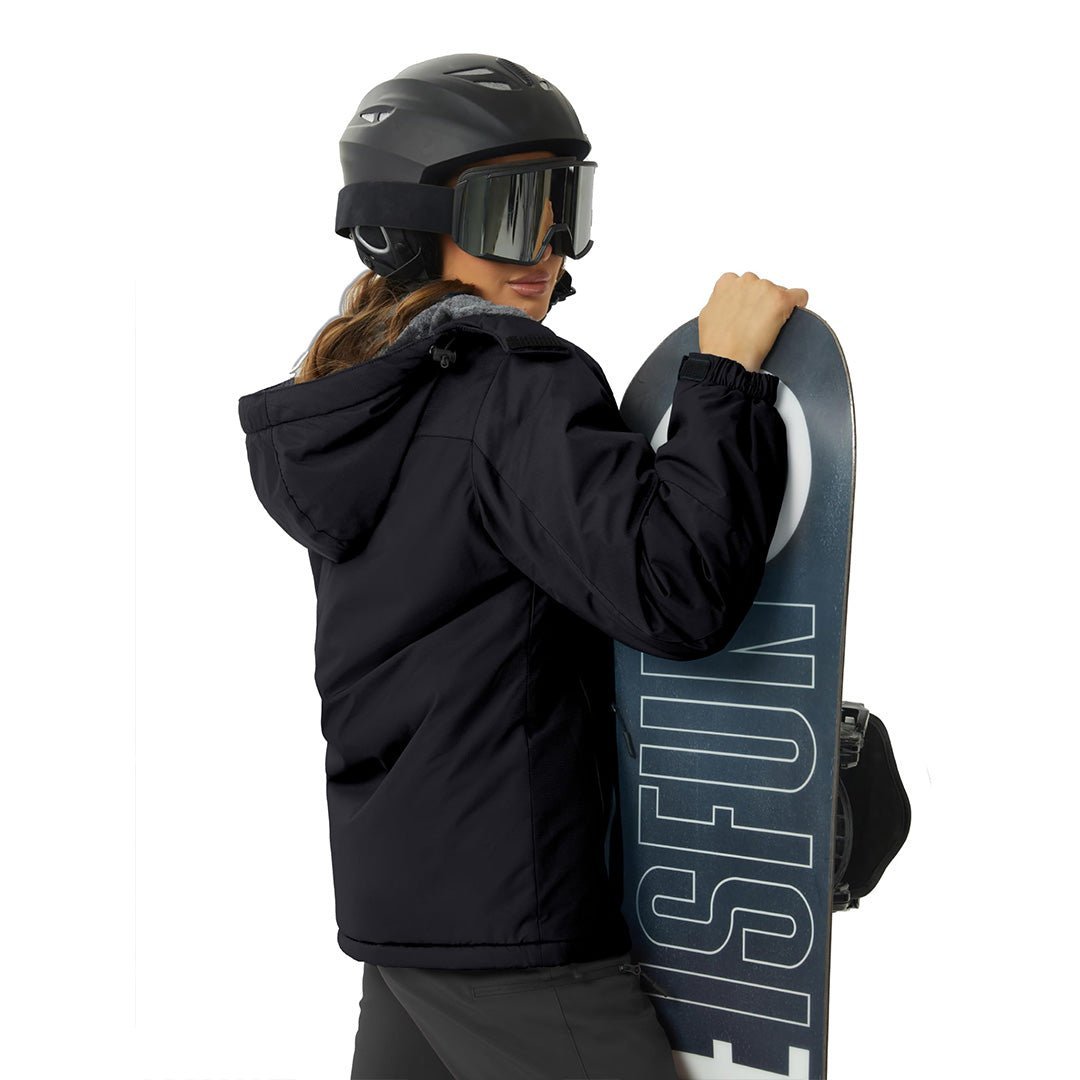 Women's Waterproof Insulated Hooded Ski Snow Winter Jacket