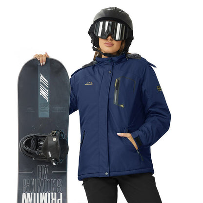 Women's Waterproof Insulated Hooded Ski Snow Winter Jacket
