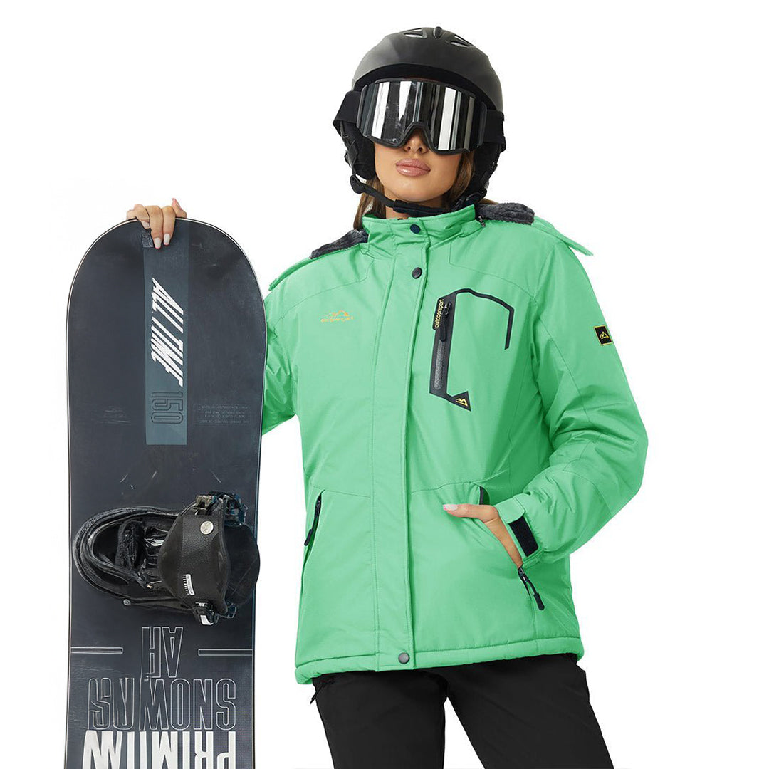 Women's Waterproof Insulated Hooded Ski Snow Winter Jacket