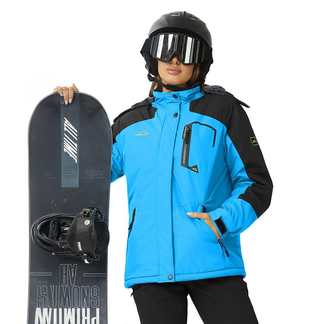 Women's Waterproof Insulated Hooded Ski Snow Winter Jacket