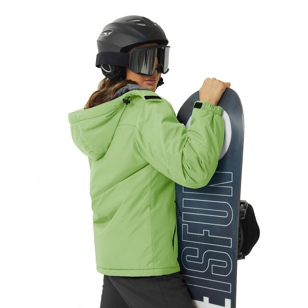 Women's Waterproof Insulated Hooded Ski Snow Winter Jacket