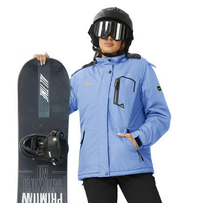 Women's Waterproof Insulated Hooded Ski Snow Winter Jacket