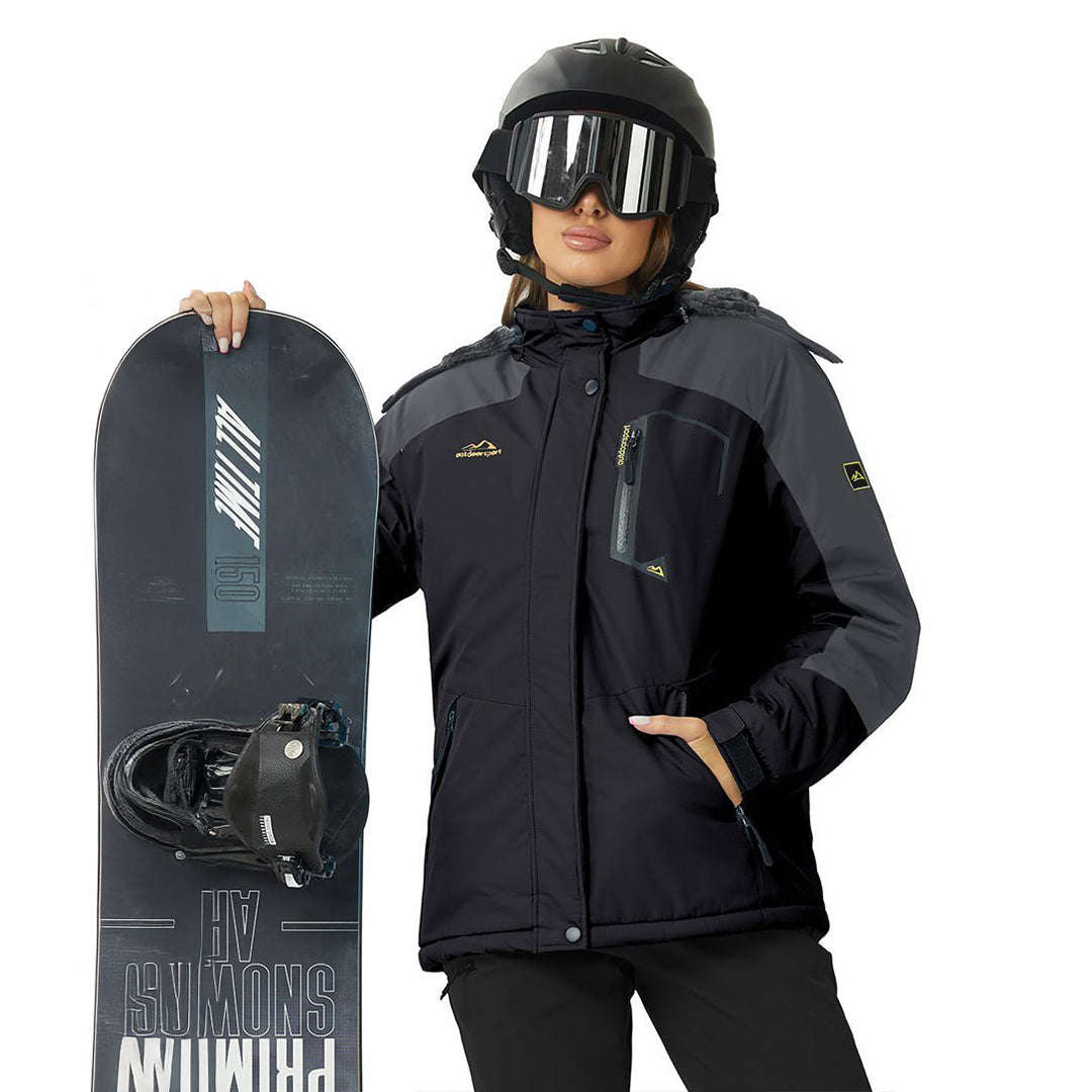 Women's Waterproof Insulated Hooded Ski Snow Winter Jacket
