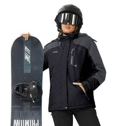 Women's Waterproof Insulated Hooded Ski Snow Winter Jacket