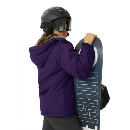 Women's Waterproof Insulated Hooded Ski Snow Winter Jacket