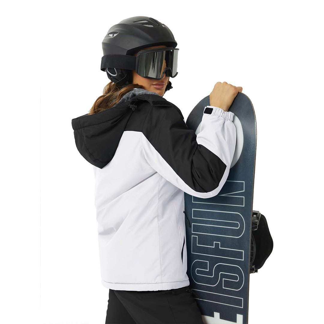 Women's Waterproof Insulated Hooded Ski Snow Winter Jacket