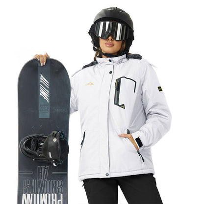 Women's Waterproof Insulated Hooded Ski Snow Winter Jacket