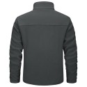 Men's Lightweight Polar Fleece Jacket for Hiking