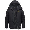 Men's Fleece Lined Waterproof Winter Ski Jacket