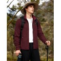 Men's Fleece Jacket Full Zip Casual Outdoor Wear